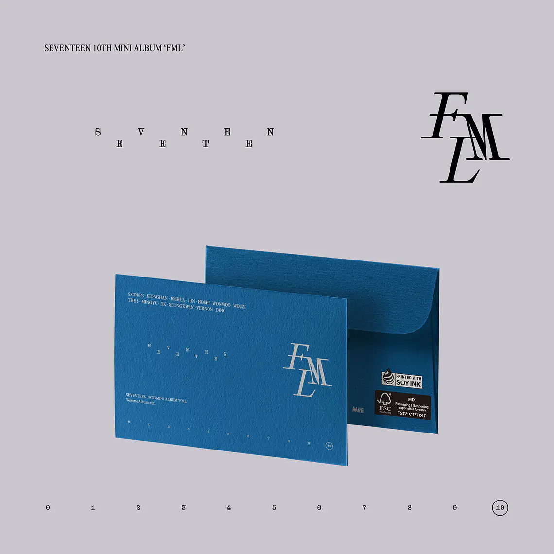 SEVENTEEN - 10th Mini Album [FML] (WEVERSE ALBUMS Ver.) 1