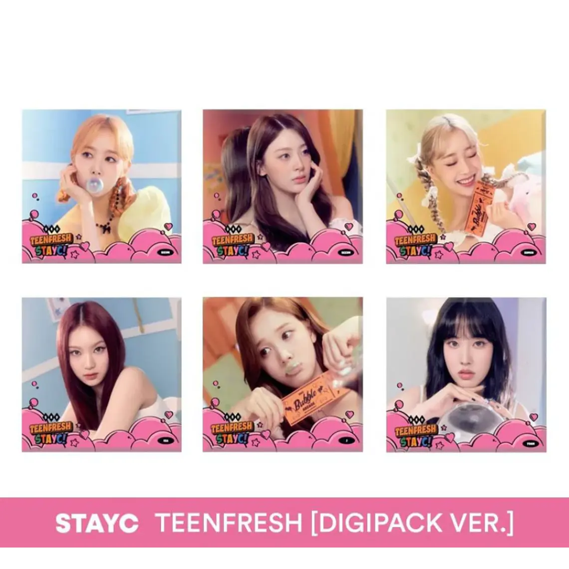 [Pop-up Exclusive] STAYC - Teenfresh (Digipack version) 1