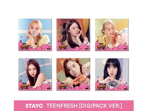 [Pop-up Exclusive] STAYC - Teenfresh (Digipack version)