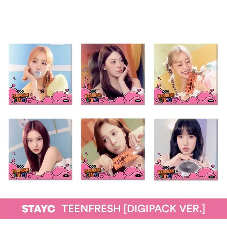 [Pop-up Exclusive] STAYC - Teenfresh (Digipack version) 1