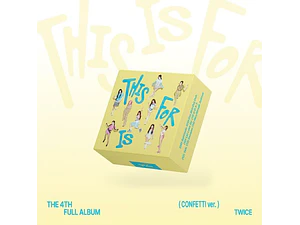 트와이스 (TWICE) 정규 4집 [THIS IS FOR] (CONFETTI ver.)