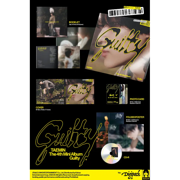  태민(TAEMIN) - Guilty (Digipack ver.) 2