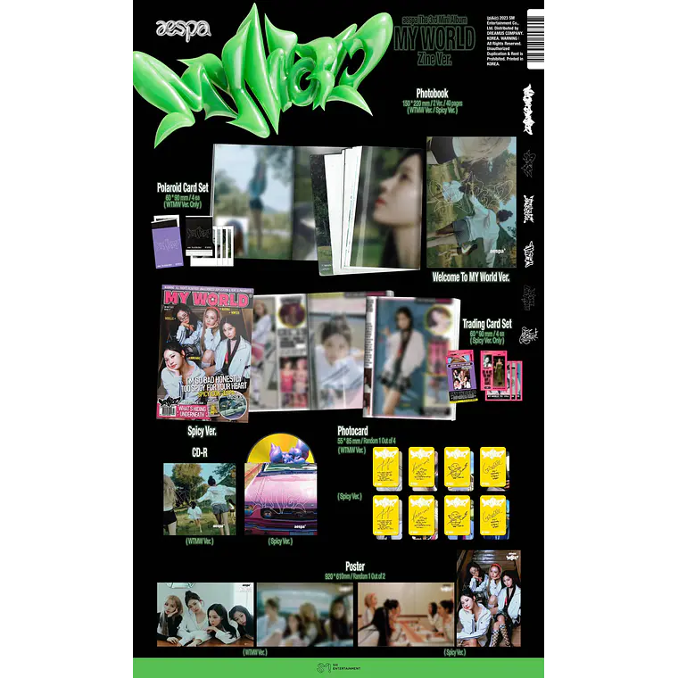 AESPA: My World (ZINE Ver.) 2