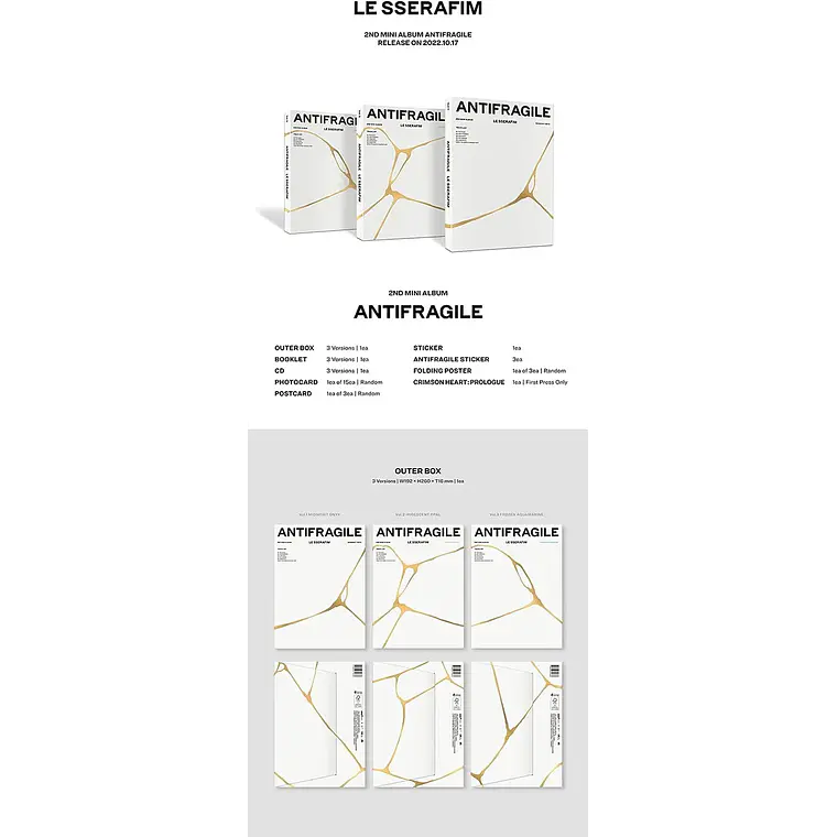 LE SSERAFIM: Antifragile 2