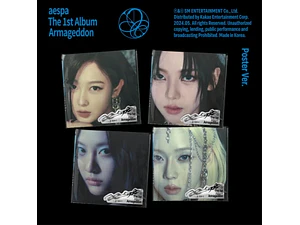 aespa - 1ST ALBUM [Armageddon] Poster Ver.