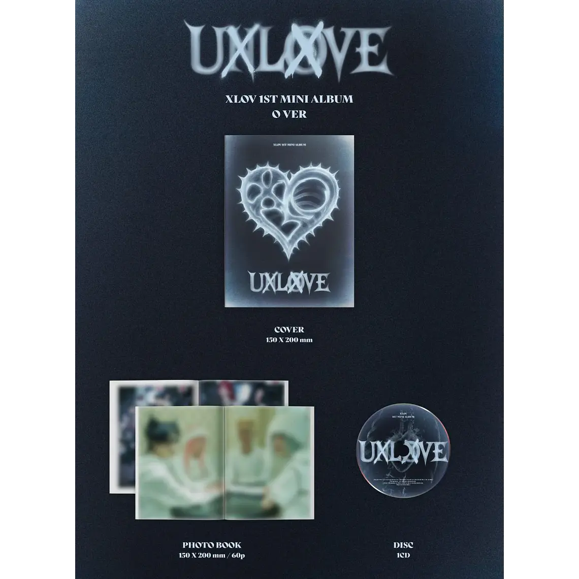 XLOV 1ST MINI ALBUM [UXLXVE] 3