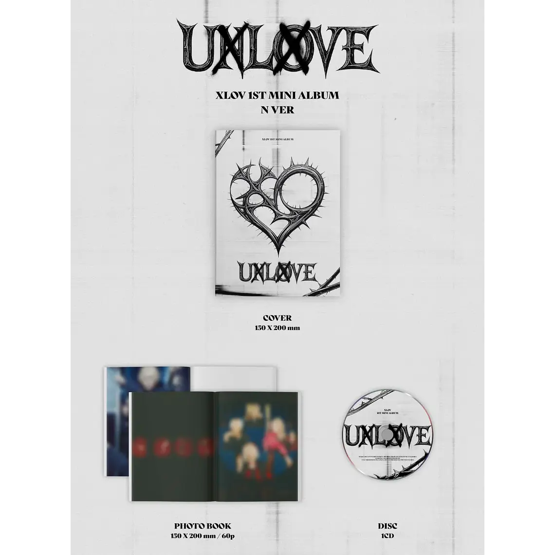 XLOV 1ST MINI ALBUM [UXLXVE] 6
