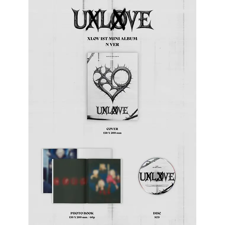 XLOV 1ST MINI ALBUM [UXLXVE] 6