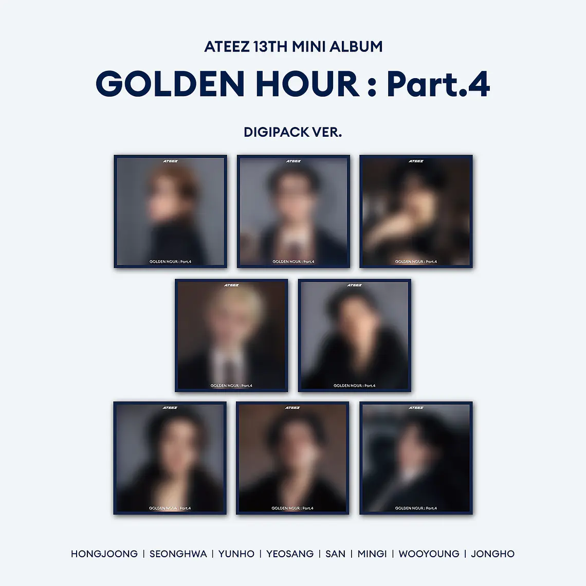 ATEEZ - GOLDEN HOUR : Part.4 (DIGIPACK VER.) 1