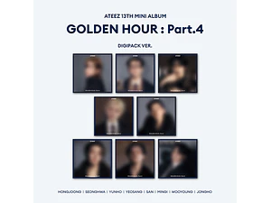 ATEEZ - GOLDEN HOUR : Part.4 (DIGIPACK VER.)