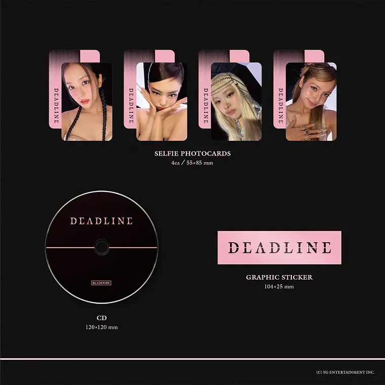 BLACKPINK - 3rd MINI ALBUM [DEADLINE] 8