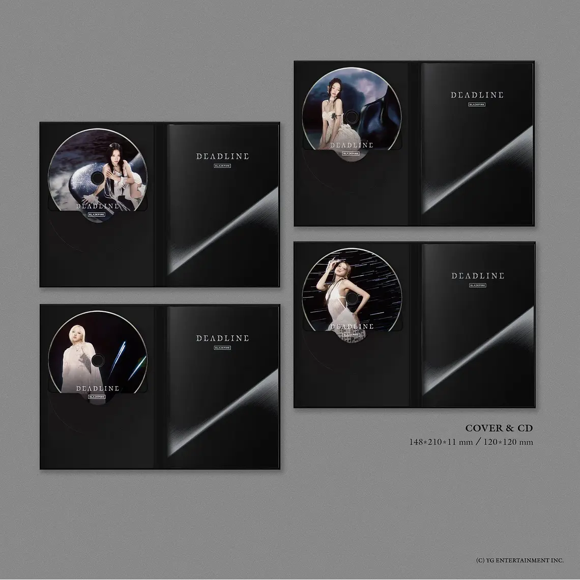 BLACKPINK - 3rd MINI ALBUM [DEADLINE](SILVER Ver.) 4