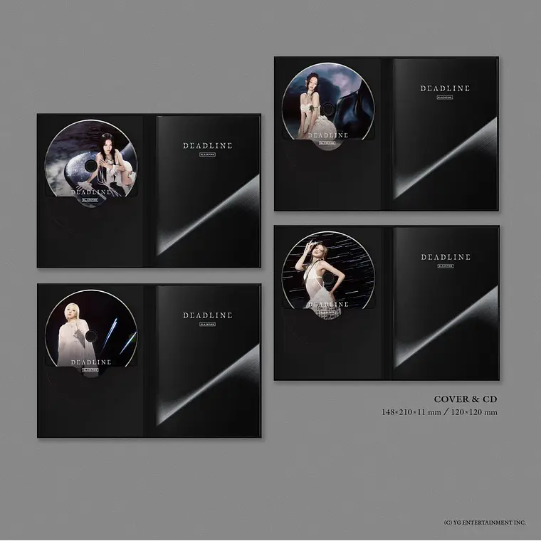 BLACKPINK - 3rd MINI ALBUM [DEADLINE](SILVER Ver.) 4