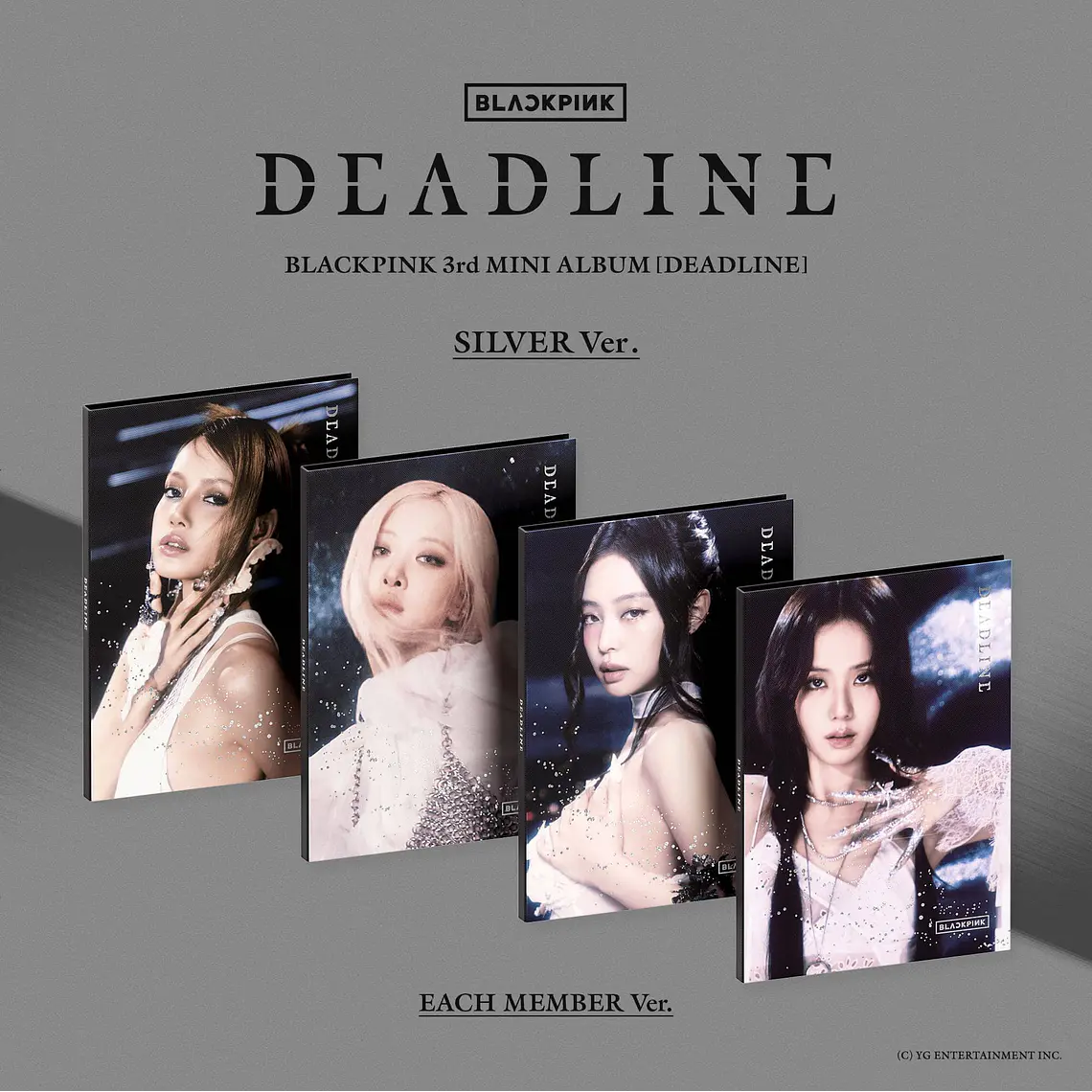 BLACKPINK - 3rd MINI ALBUM [DEADLINE](SILVER Ver.) 1