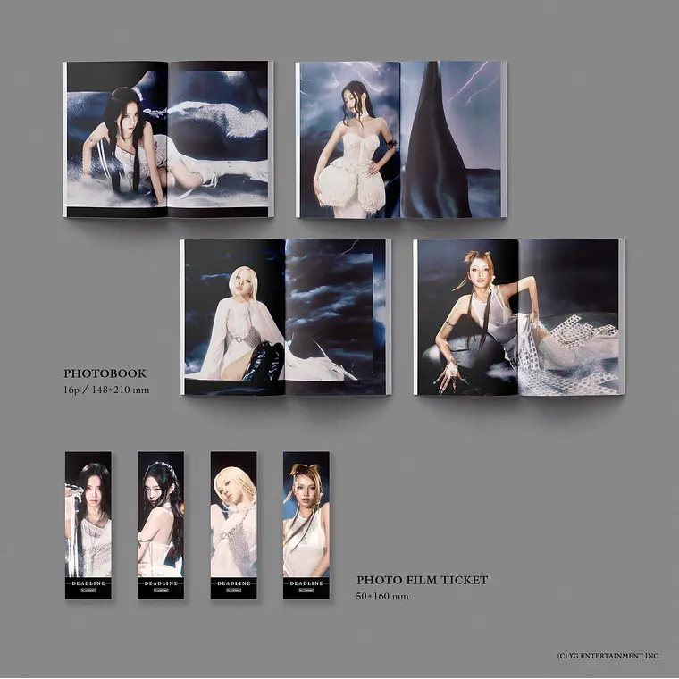 BLACKPINK - 3rd MINI ALBUM [DEADLINE](SILVER Ver.) 2
