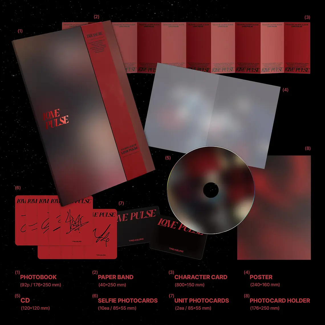 TREASURE - 3rd MINI ALBUM [LOVE PULSE] 2