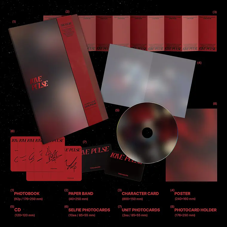 TREASURE - 3rd MINI ALBUM [LOVE PULSE] 2