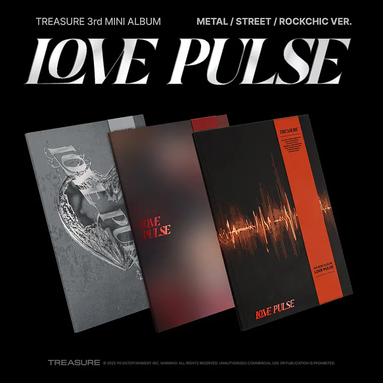 TREASURE - 3rd MINI ALBUM [LOVE PULSE] 1