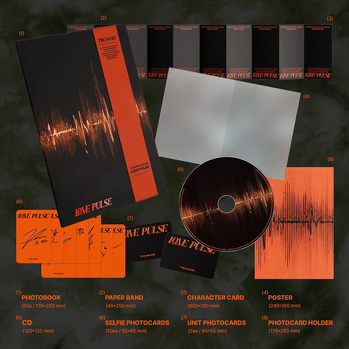 TREASURE - 3rd MINI ALBUM [LOVE PULSE] 3