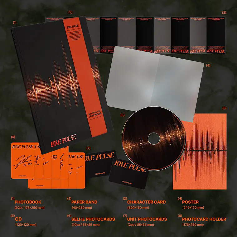 TREASURE - 3rd MINI ALBUM [LOVE PULSE] 3