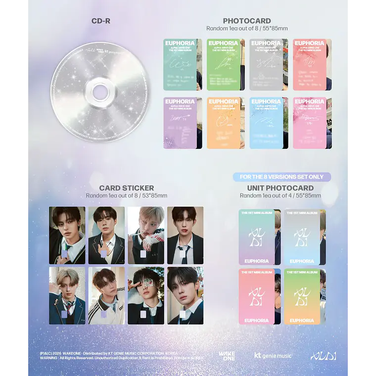 	ALPHA DRIVE ONE - THE 1ST MINI ALBUM [EUPHORIA](JEWEL CASE ver.) 4