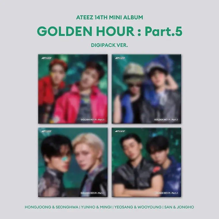 ATEEZ- GOLDEN HOUR: PART 5 (Digipack Unit Ver.) 1