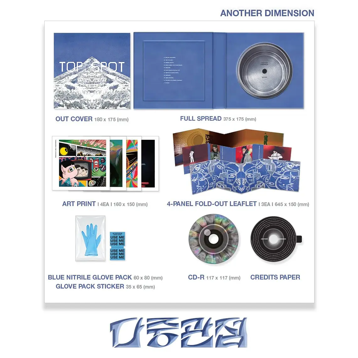 T.O.P (BIGBANG) – TOP SPOT – ANOTHER DIMENSION [1st Full Album] 2
