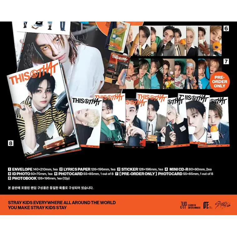 STRAY KIDS - THIS & THAT (& VER.) 3