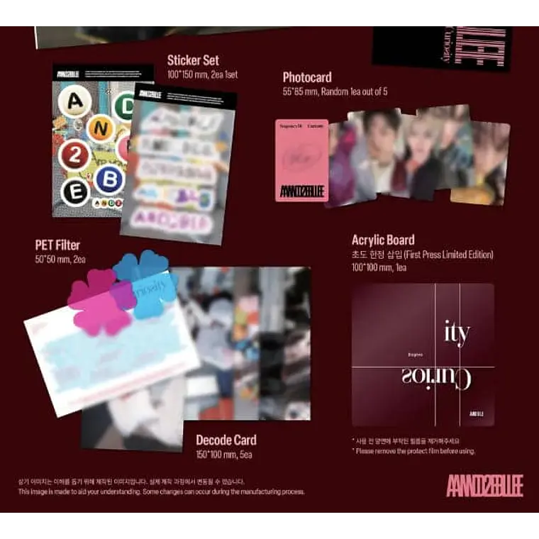 AND2BLE - 1ST MINI ALBUM [Sequence 01: Curiosity] 7
