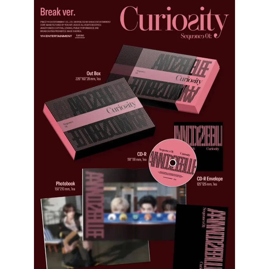 AND2BLE - 1ST MINI ALBUM [Sequence 01: Curiosity] 6