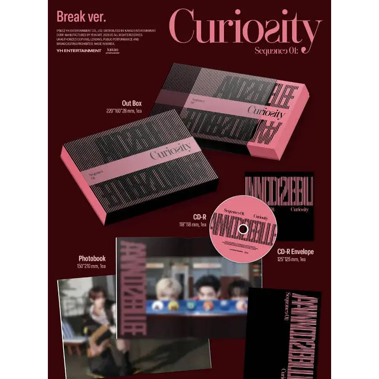 AND2BLE - 1ST MINI ALBUM [Sequence 01: Curiosity] 6