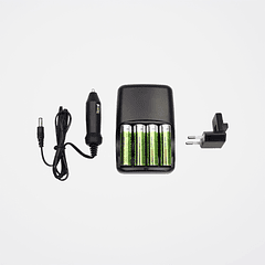 Nokta Fors Core CHARGING KIT (AC/CAR CHARGER + 4 AA RECHARGEABLE BATTERIES)