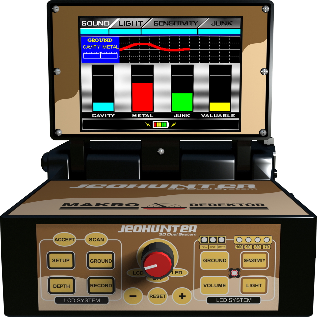 Makro Jeohunter 3d Dual System 