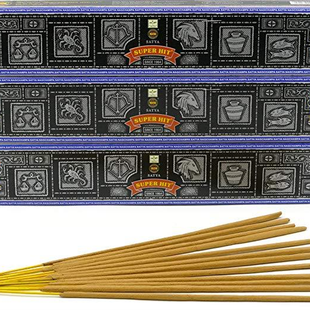 Incienso en Varilla Super Hit Satya 15 g 2