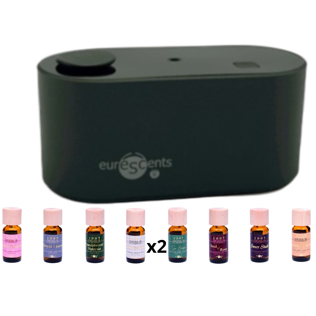 Pack de 16 Aceites Aromáticos para Difusor/Nebulizador + Nebulizador Euroscents en Frío de Regalo 9