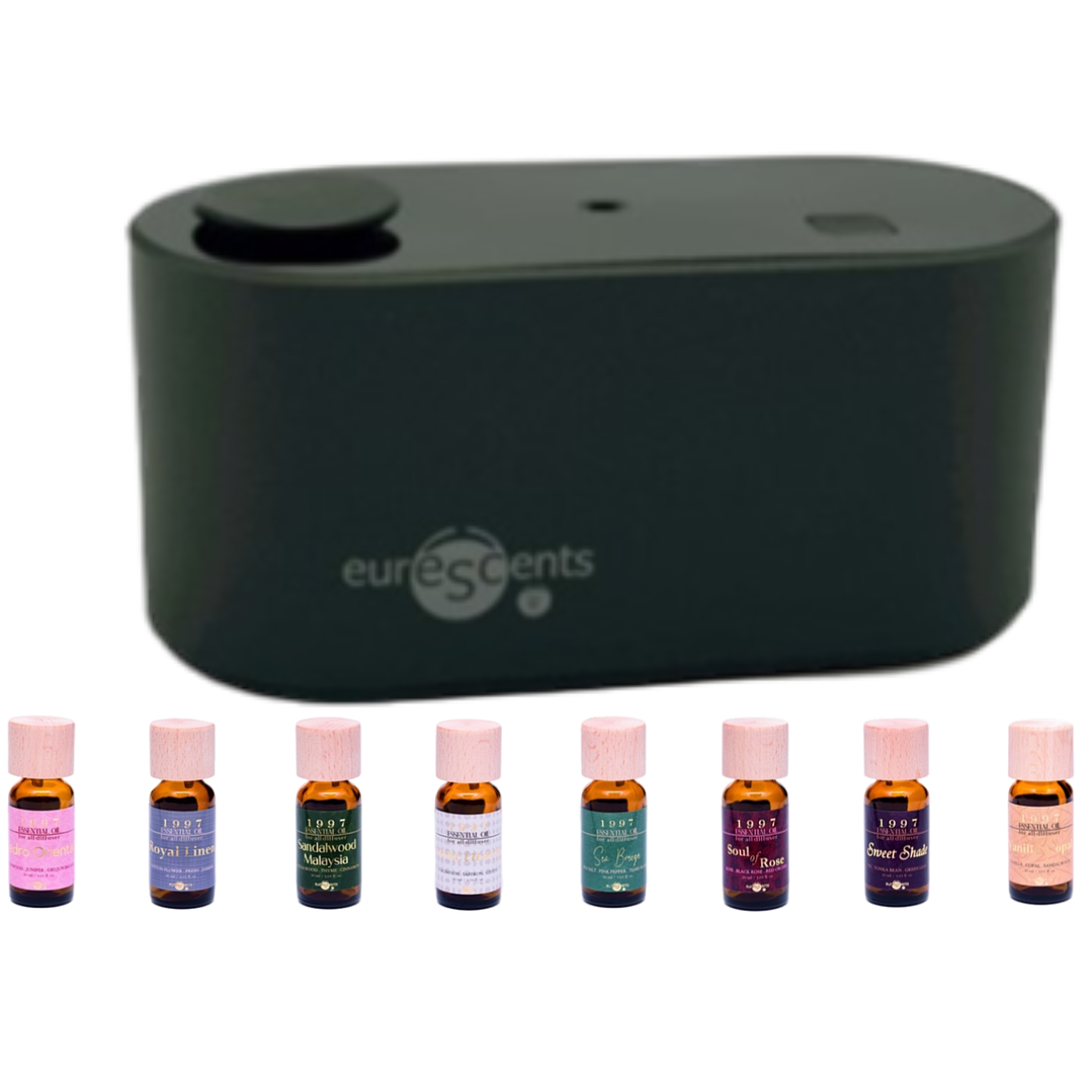 Pack Nebulizador + 8 Aceites Aromáticos de Ambiente de 30 ml Euroscents  2