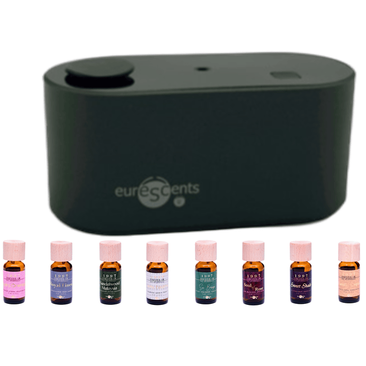 Pack Nebulizador + 8 Aceites Aromáticos de Ambiente de 30 ml Euroscents  2