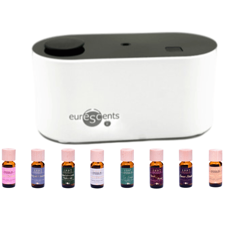 Pack Nebulizador + 8 Aceites Aromáticos de Ambiente de 30 ml Euroscents  3