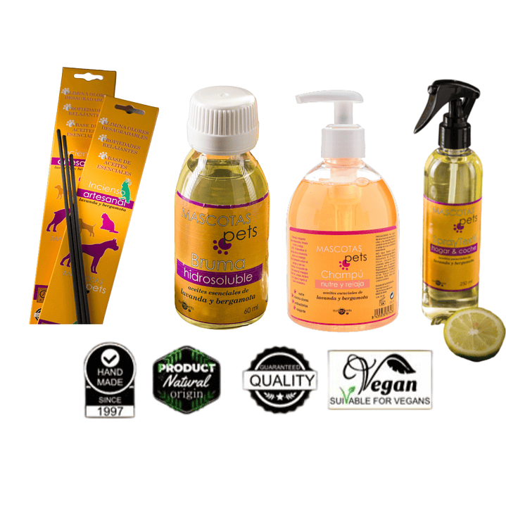 Bruma Hidrosoluble para Difusor Mascotas Lavanda y Bergamota Anti Estrés Perros y Gatos  Euroscents 100 ml 🐶🐱 5