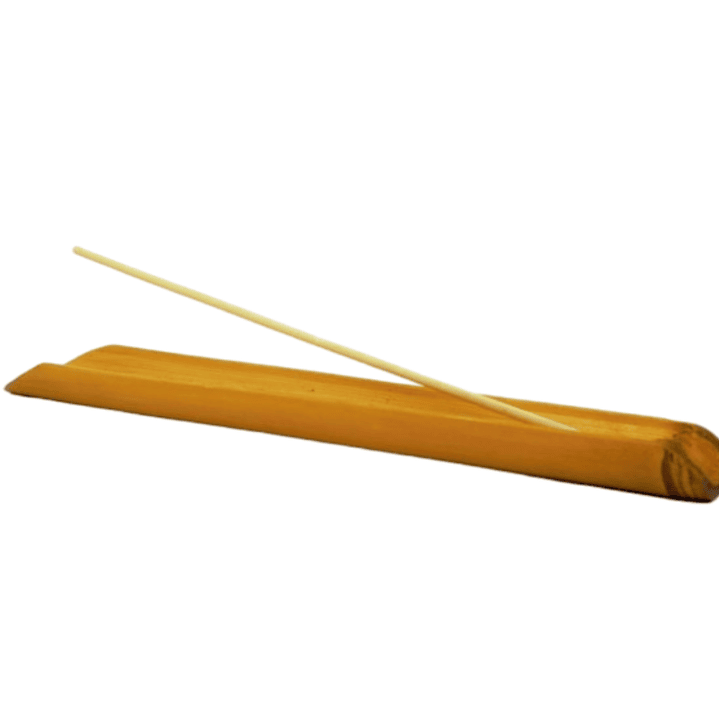 Tablita Porta Incienso Madera de Bambú Natural 40 cm 2