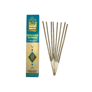 Incienso en Varilla Salvia Blanca de California Mystic Spirits 8 var