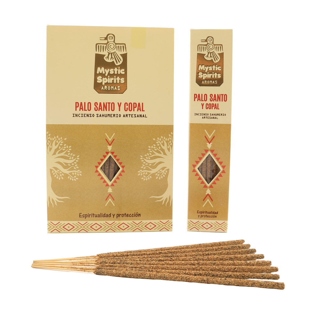 Incienso en Varilla Palo Santo y Copal Mystic Spirits 8 var 2