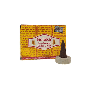 Incienso en Cono Goloka Nag Champa