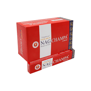 Incienso en Varilla Golden Nag Champa Vijayshree 15 g