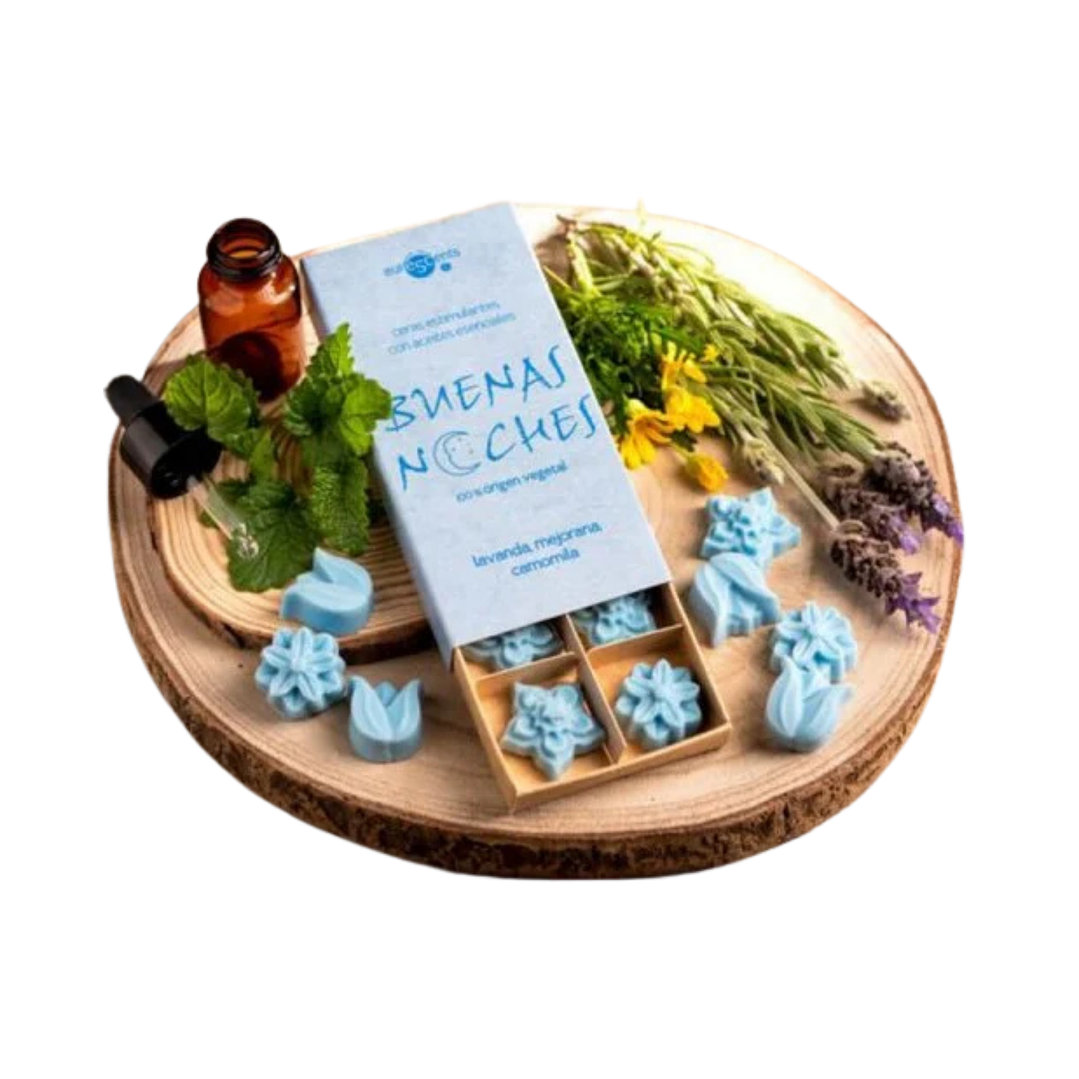 Cera Vegetal Estimulante Buenas Noches Euroscents 8 uni 1