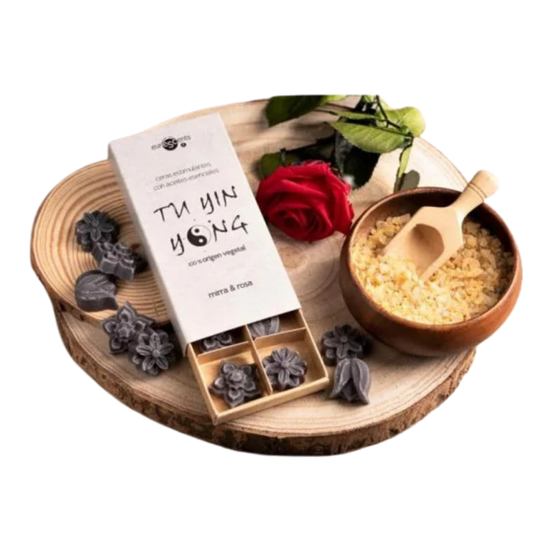 Cera Vegetal Estimulante Ying Yang Euroscents 8 uni 1