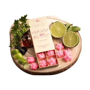 Cera Vegetal Estimulante Paraíso Relax Euroscents 8 uni