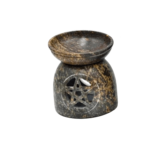 Evaporador Aromático de Cerámica para Aceites y Ceras Aromáticas Pentagrama