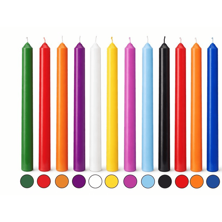 Vela Candelabro 200x20 Euroscents Caja 18 uni 13