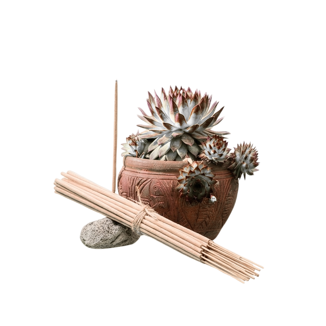 Incienso Jardín Algodón Blanco 49 cm 3 h Euroscents 25 uni 1